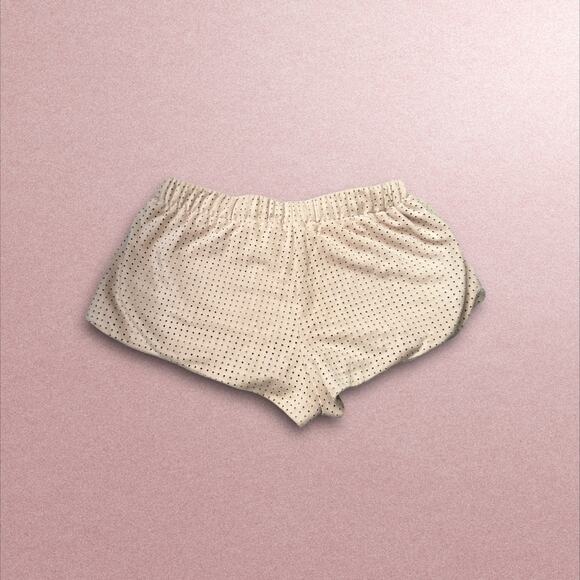 Bishop + Young Cream Tie Mini Shorts - Picture 2 of 3